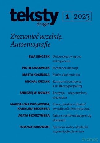 Teksty Drugie 1/2023 [KSIĄŻKA]