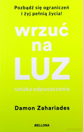 Wrzuć na luz. Sztuka odpuszczania - Damon Zahariades [KSIĄŻKA]