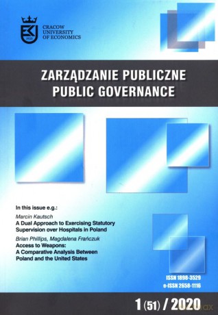 Zarządzanie Publiczne 1 (51) 2020 [KSIĄŻKA]