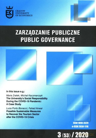 Zarządzanie Publiczne 3 (53) 2020 [KSIĄŻKA]