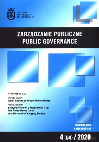 Zarządzanie Publiczne 4 (54) 2020 [KSIĄŻKA]