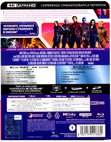 Guardians of the Galaxy Vol. 3 (Strażnicy Galaktyki vol. 3) (steelbook) [Blu-Ray 4K]+[Blu-Ray]