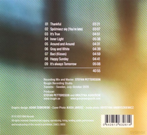 Grażyna Auguścik: 2 The Light [CD]