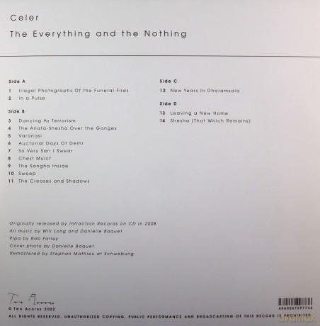 Celer: The Everything And The Nothing [2xWinyl]