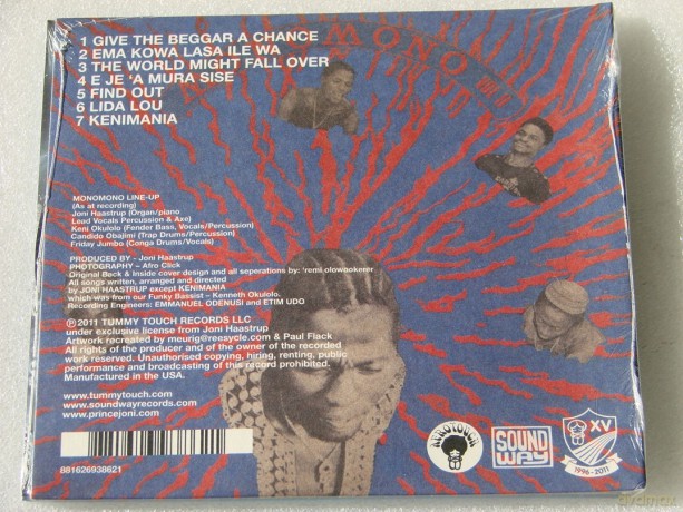 Monomono: Give The Beggar A Chance [CD]
