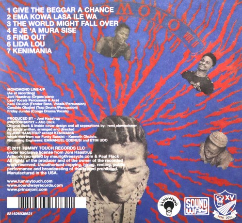 Monomono: Give The Beggar A Chance [CD]