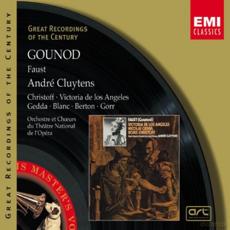 Gedda/Christoff/Angeles/Cluytens/O.Paris: Groc-Faust [3CD]