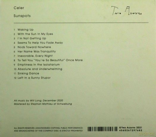 Celer: Sunspots [CD]