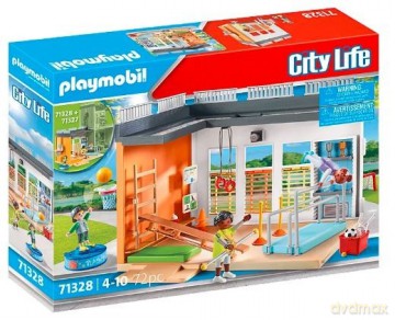 PLAYMOBIL Zestaw z figurkami City Life 71328 Rozbudowa: Hala sportowa