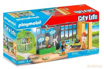 PLAYMOBIL Zestaw z figurkami City Life 71331 Rozbudowa: Nauka o środowisku