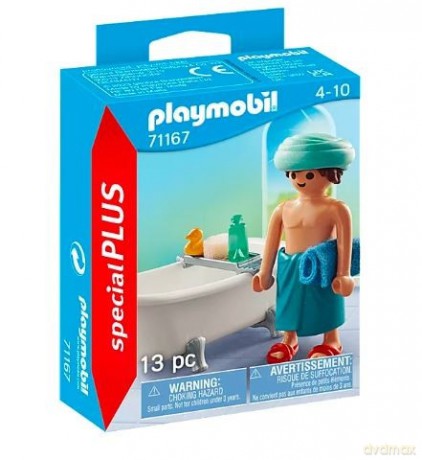 PLAYMOBIL Zestaw z figurką Special Plus 71167 Mężczyzna w wannie
