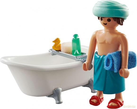 PLAYMOBIL Zestaw z figurką Special Plus 71167 Mężczyzna w wannie