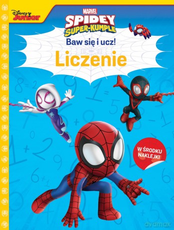 Baw się i ucz! Liczenie. Marvel Spidey i super-kumple - Ilona Siwak [KSIĄŻKA]