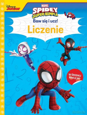 Baw się i ucz! Liczenie. Marvel Spidey i super-kumple - Ilona Siwak [KSIĄŻKA]