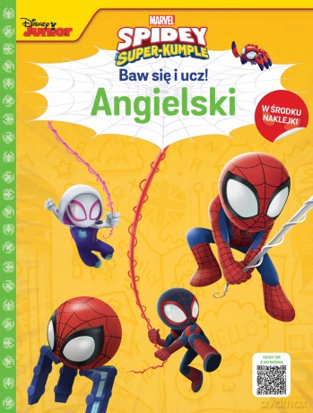 Baw się i ucz! Angielski. Marvel Spidey i super-kumple - Ilona Siwak [KSIĄŻKA]