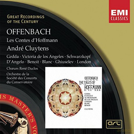 Gedda/Schwarzkopf/Angeles/Blanc/Cluytens: Groc-Les Contes De Hoffmann [2CD]
