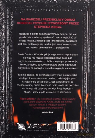 Rose Madder - Stephen King [KSIĄŻKA]