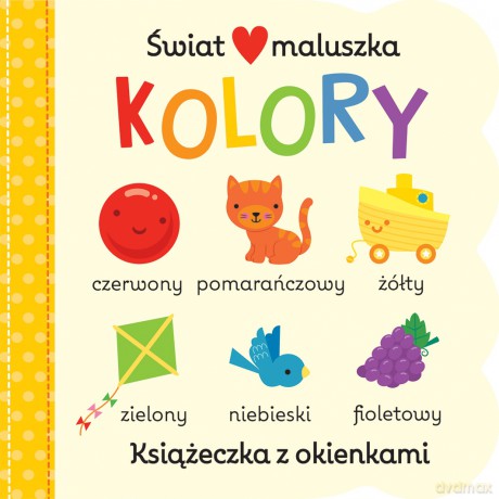 Świat maluszka. Kolory. Książeczka z okienkami - Michelle Rhodes Conway, Fhiona Galloway [KSIĄŻKA]