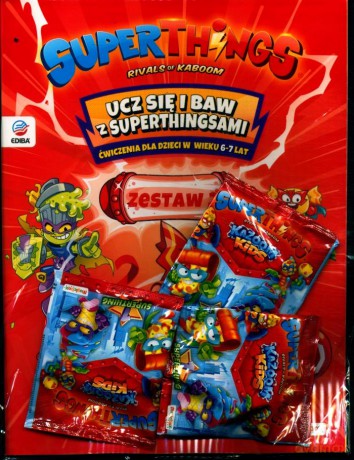 SuperThings. Ucz się i baw z SuperThingsami. Zestaw 2 [KSIĄŻKA]