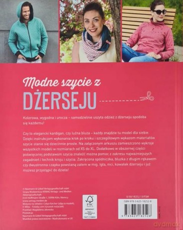 Modne szycie z dżerseju [KSIĄŻKA]