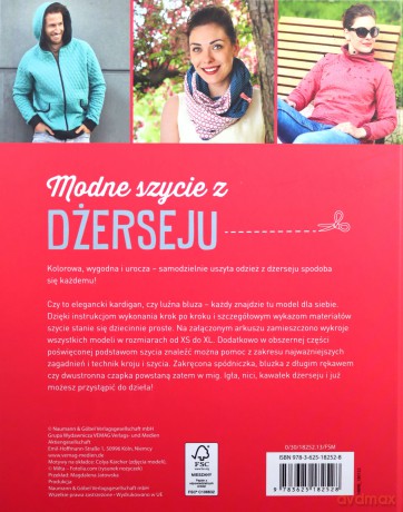 Modne szycie z dżerseju [KSIĄŻKA]