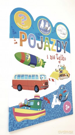 Pojazdy. Zgadywanki, wyklejanki, kolorowanki - Ewa Gorzkowska-Parnas [KSIĄŻKA]