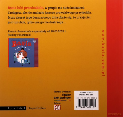 Basia i przedszkole - Zofia Stanecka, Marianna Oklejak [KSIĄŻKA]