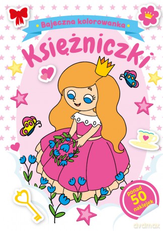 Bajeczna kolorowanka. Księżniczki - Natalia Berlik [KSIĄŻKA]