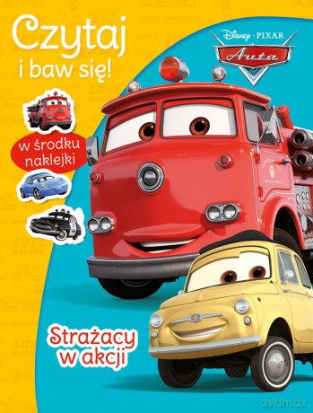 Czytaj i baw się! Strażacy w akcji. Disney Pixar Auta [KSIĄŻKA]