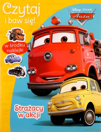 Czytaj i baw się! Strażacy w akcji. Disney Pixar Auta [KSIĄŻKA]