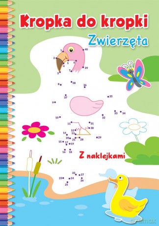 Kropka do kropki. Zwierzęta - Jorge Santillan [KSIĄŻKA]