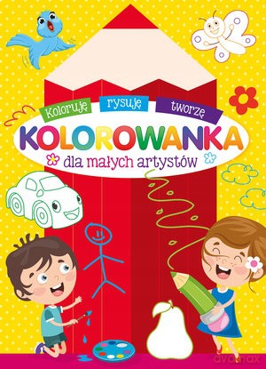Kolorowanka dla małych artystów [KSIĄŻKA]