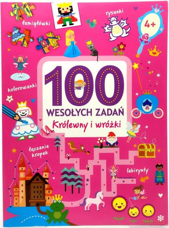 100 wesołych zadań. Królewny i wróżki [KSIĄŻKA]