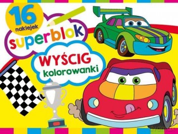Superblok. Wyścig Kolorowanki [KSIĄŻKA]