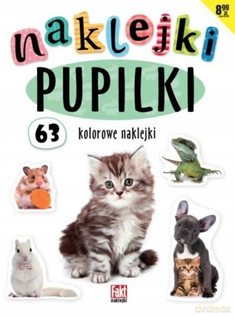 Pupilki. 63 kolorowe naklejki [KSIĄŻKA]