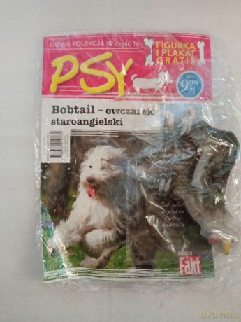 Bobtail. Kolekcja Psy. Część 16. Fakt poleca (figurka + plakat) [KSIĄŻKA]
