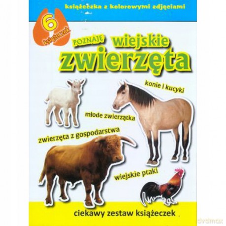 Poznaję wiejskie zwierzęta. 6 książeczek [KSIĄŻKA]