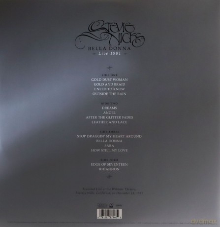 Stevie Nicks: Bella Donna Live 1981 (RSD 2023) [2xWinyl]