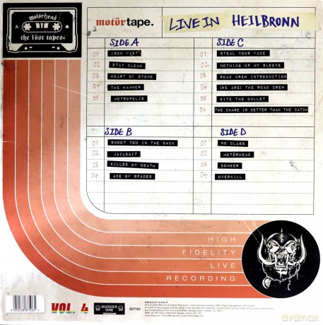 Motorhead: The Löst Tapes, Vol. 4 (Live In Heilbronn 1984) (RSD 2023 Ex) [2xWinyl]