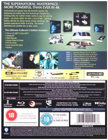The Exorcist (Egzorcysta) (steelbook) [2xBlu-Ray 4K]+[3xBlu-Ray]