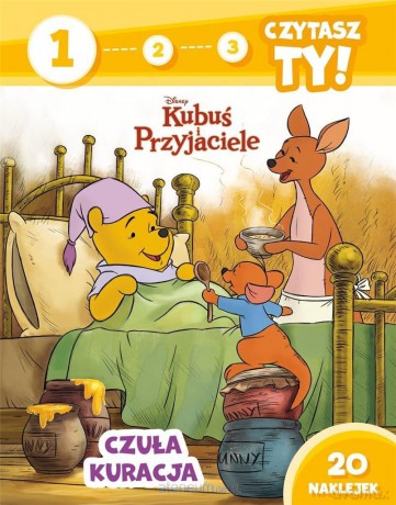 1, 2, 3, czytasz ty! Poziom 1. Czuła kuracja - Elżbieta Lekan [KSIĄŻKA]