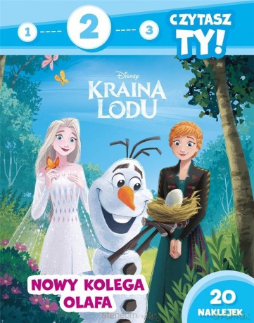1, 2, 3, czytasz ty! Poziom 2. Nowy kolega Olafa - Elżbieta Lekan [KSIĄŻKA]