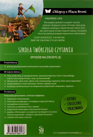Chłopcy z Placu Broni. Z opracowaniem - Ferenc Molnar [KSIĄŻKA]