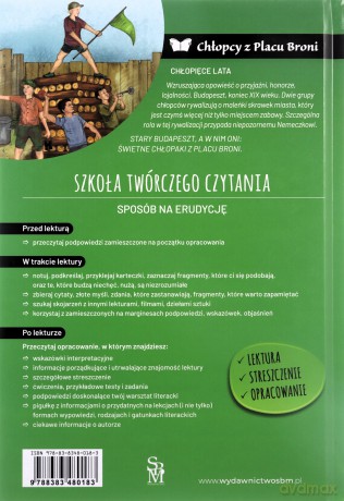 Chłopcy z Placu Broni. Z opracowaniem - Ferenc Molnar [KSIĄŻKA]