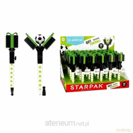Długopis Gift Football niebieski (24 szt)