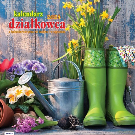 Kalendarz 2024 Ścienny Działkowca z kalendarium [KALENDARZ]