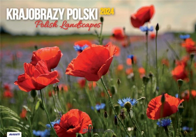 Kalendarz 2024 Ścienny Krajobrazy Polski [KALENDARZ]