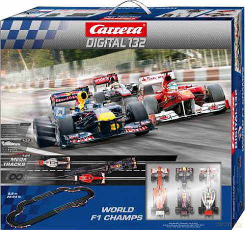 CARRERA Digital 132 World F1 Champs 30157 [ZABAWKA]