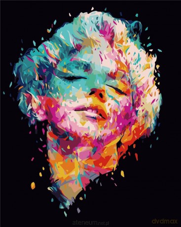 Malowanie po numerach - Merlin Monro 40x50 cm