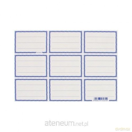 Naklejki na zeszyt Frame (25 szt)